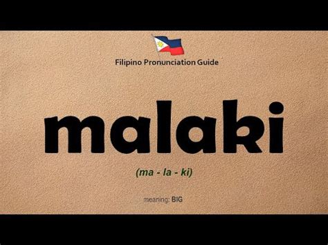 malaki tagalog|Homepage .